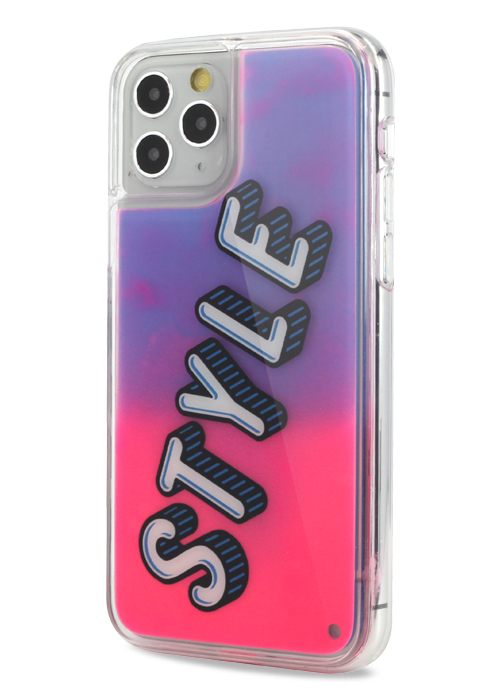 Чехол для iPhone 11Pro Max Neon case Lux силикон (Style) 